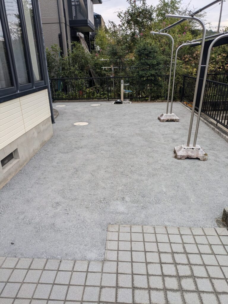 岐阜県多治見市　家周りの排水対策の新しい選択肢に『オワコン』を採用！