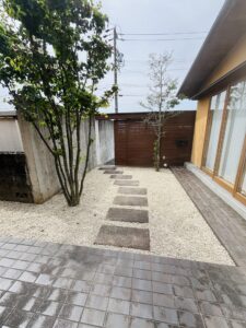 岐阜県多治見市　お客様をお迎えするアプローチをもう一度綺麗に！